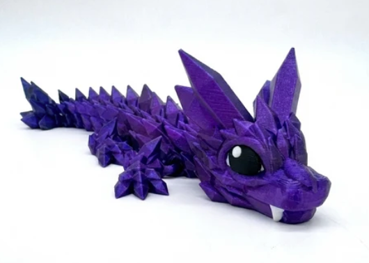 Classic Crystal Dragon-Indigo Space