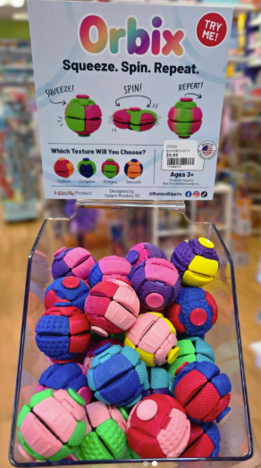 Orbix 3-in-1 Sensory Fidget Assorted