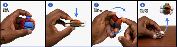 Orbix 3-in-1 Sensory Fidget Assorted