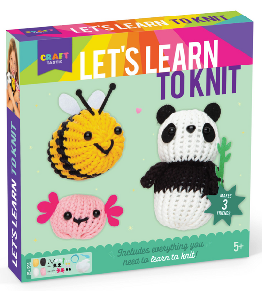 Craft-tastic LET’S LEARN TO KNIT