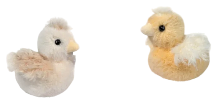Fluffy Chick Assorted 4"