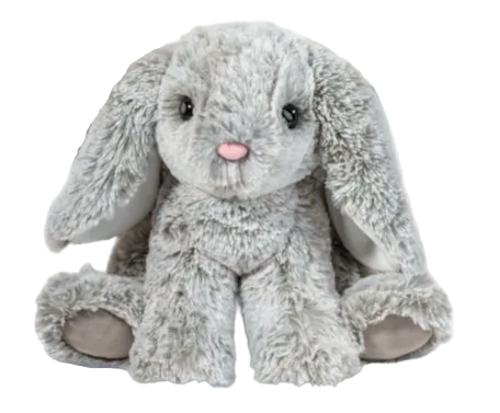 Stormie Grey Bunny Soft 8"