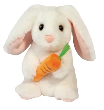 Zen Bunny w/Carrot 7"