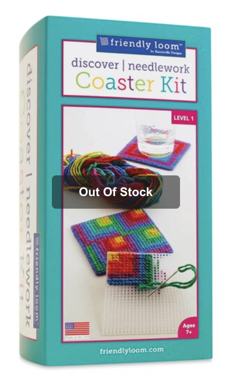 Needlepoint Coaster Kit
