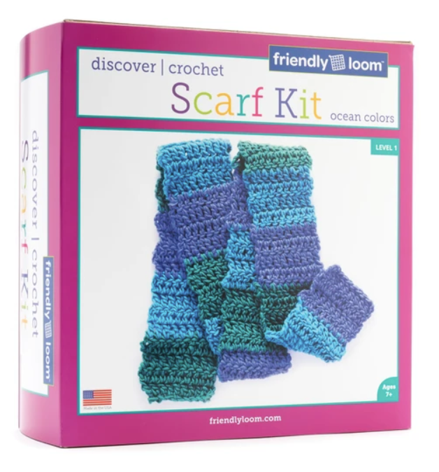 Crochet: Scarf Kit Ocean