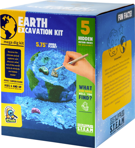 Mega Dig Earth Gem Excavation Kit