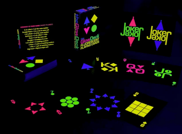 GlowDeck Fluorescent Playing Cards
