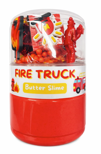 Fire Truck Butter Slime