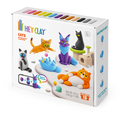 Hey Clay Cats