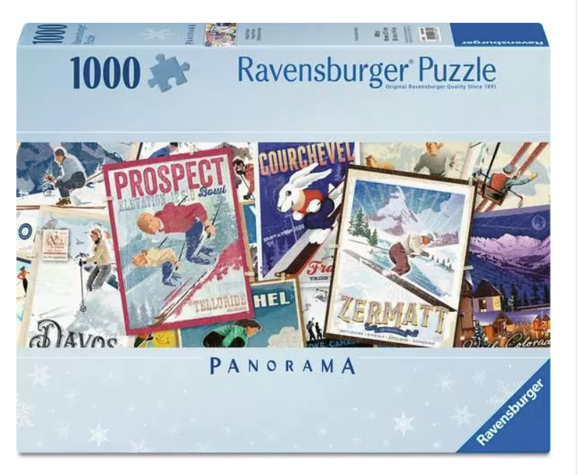 Vintage Ski Posters 1000 pcs