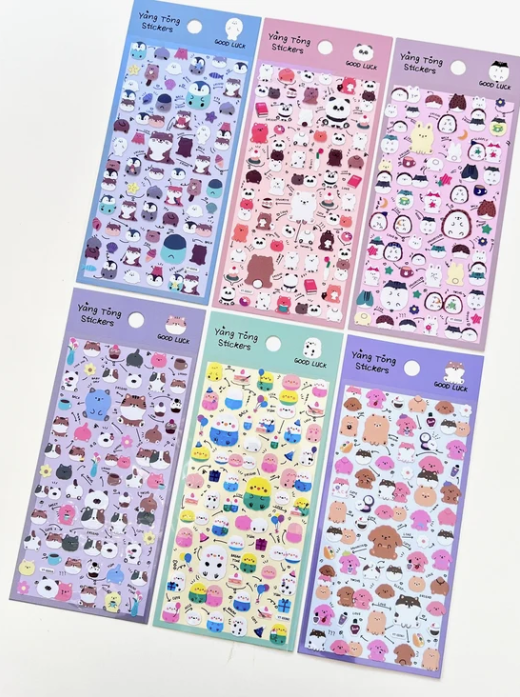Good Luck Friends Stickers