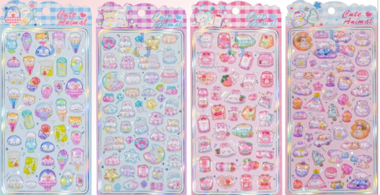 3D Jewel Phone Stickers