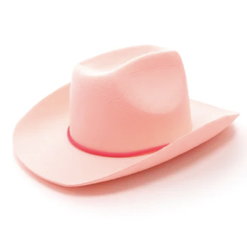 Pink Western Hat