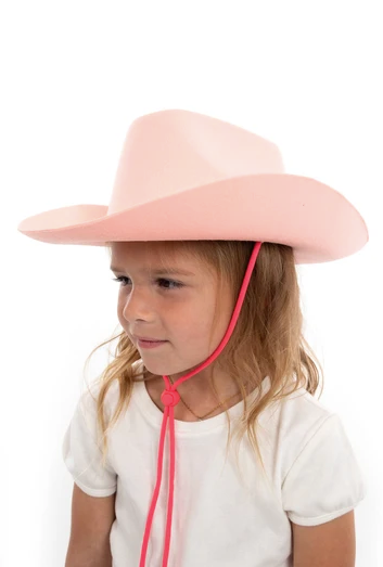 Pink Western Hat