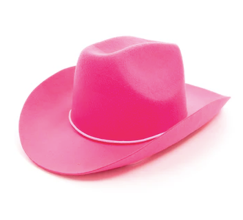 Hot Pink Western Hat