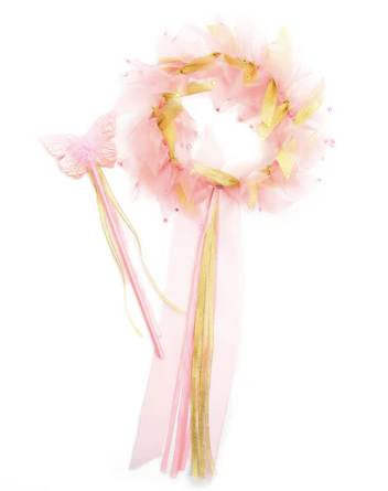 Gold Fairy Halo & Wand