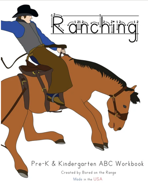 Ranching: Pre-K & Kindergarten ABC Workbook