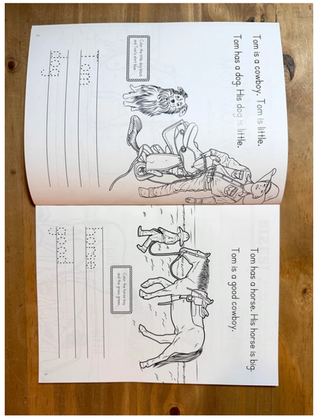Cowboy Tom: Workbook One