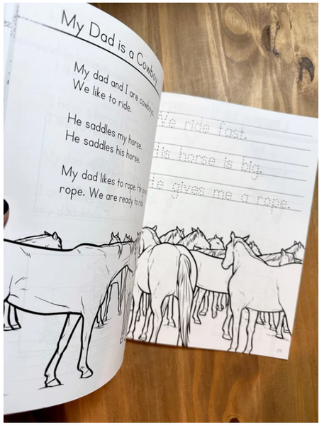 Cowboy Tom: Workbook One