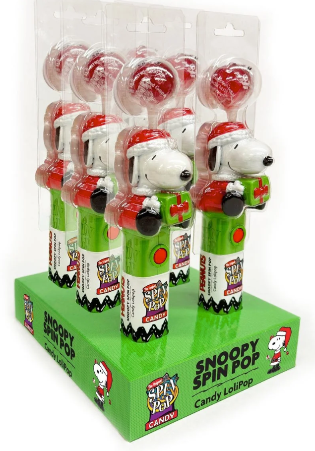 Holiday Snoopy Spin Pop