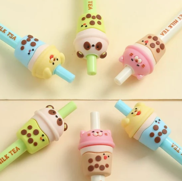 BOBA ANIMALS RETRACTABLE GEL PEN