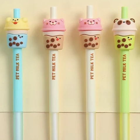 BOBA ANIMALS RETRACTABLE GEL PEN