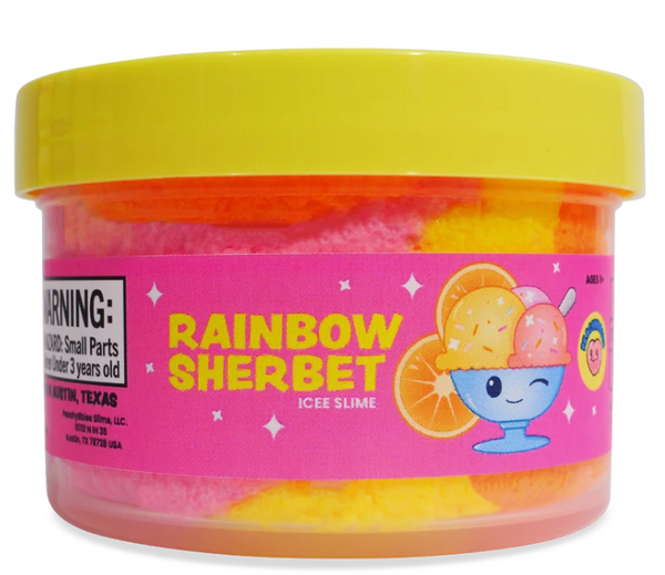 Rainbow Sherbet Slime