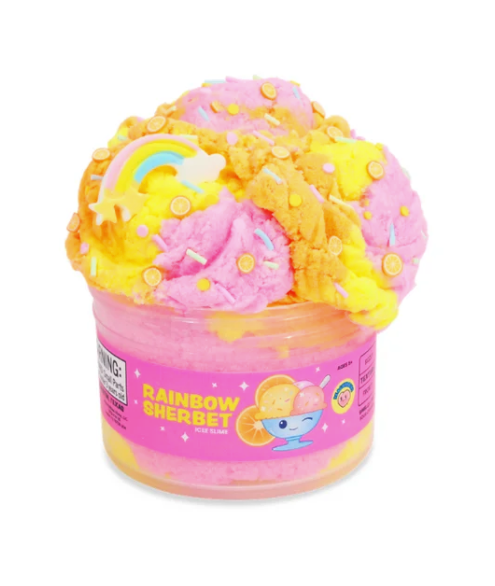 Rainbow Sherbet Slime