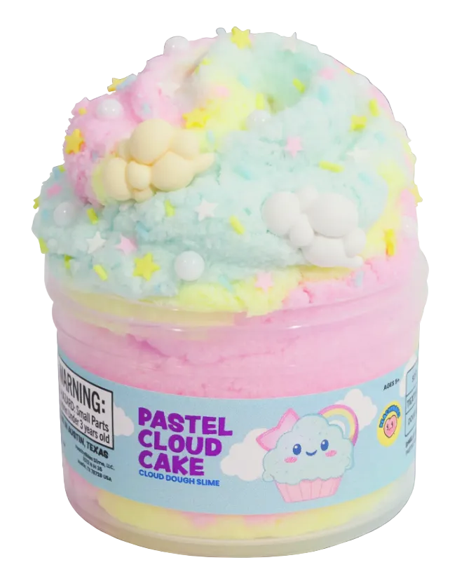 Pastel Cloud Cake Slime