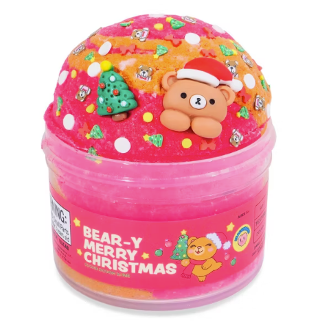Bear-y Merry Christmas Slime