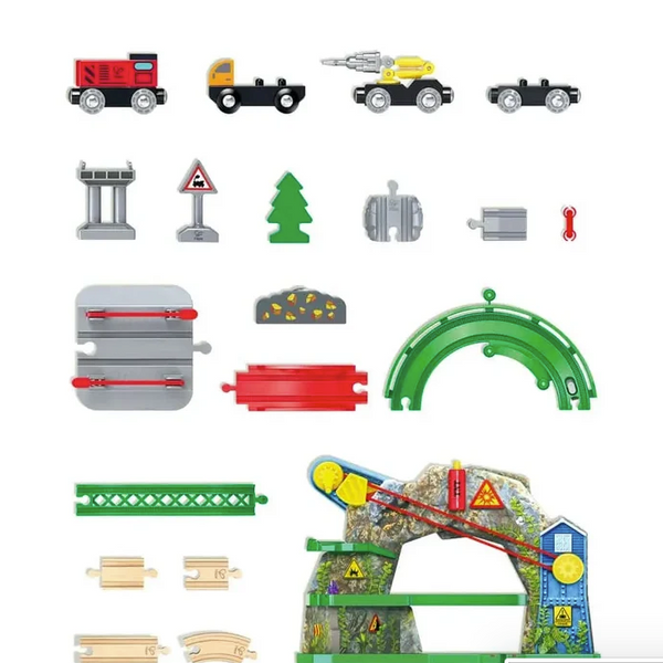 Treasure Mountain Train Set