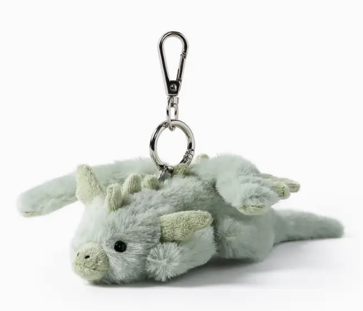 Mint Dragon Bag Charm