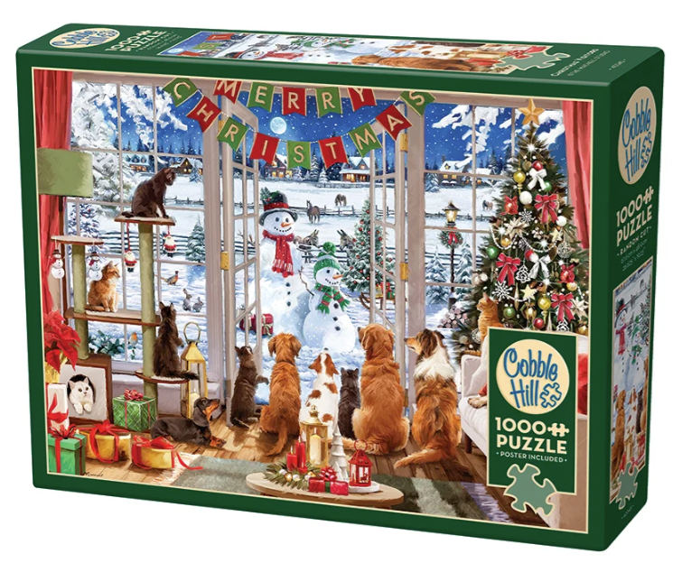 Christmas Visitors 1000 pc