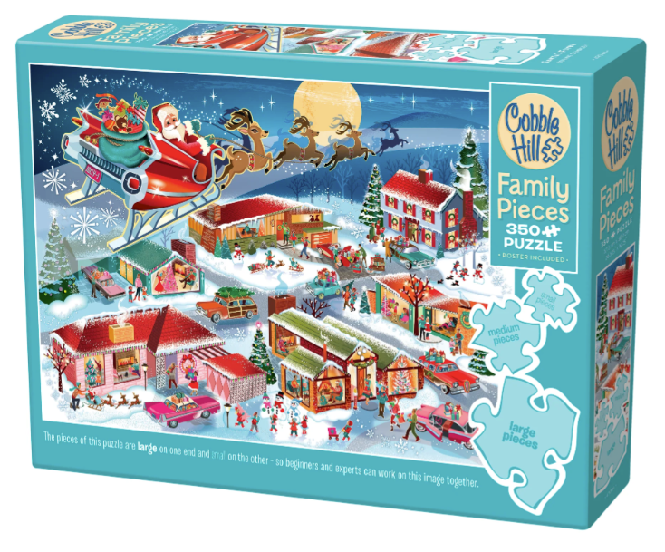 Santa's Flyby Family 350pc