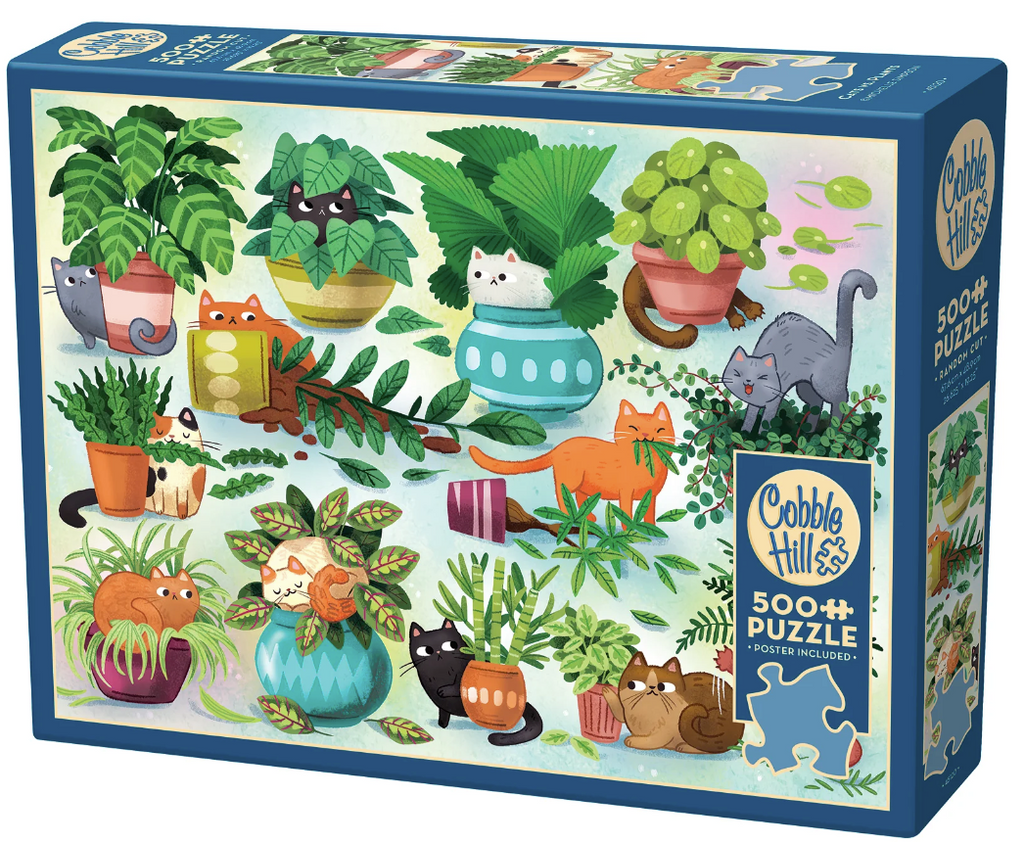 Cats vs. Plants 500 pc