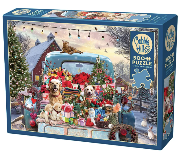 Country Truck in Winter 500 pc