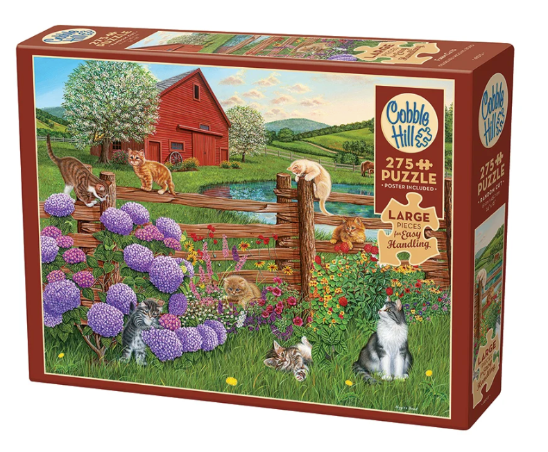 Farm Cats 275 pc