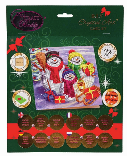Card Kit: Snowman Family Fun