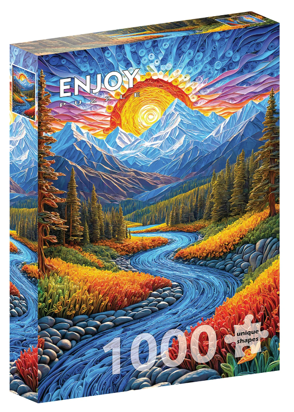 Sunrise Landscape 1000 pc