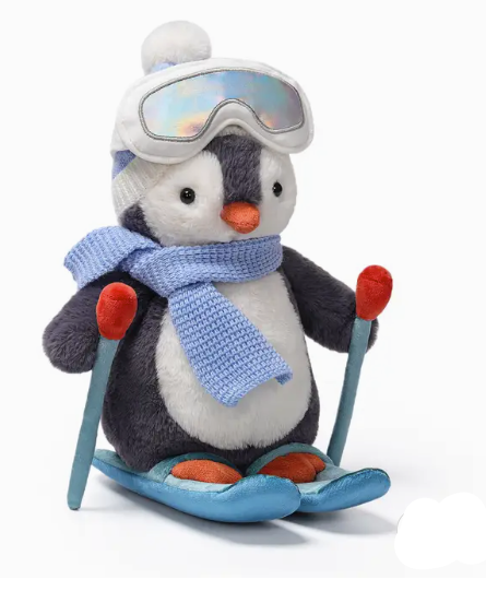 Skiing Glacier Penguin 10"