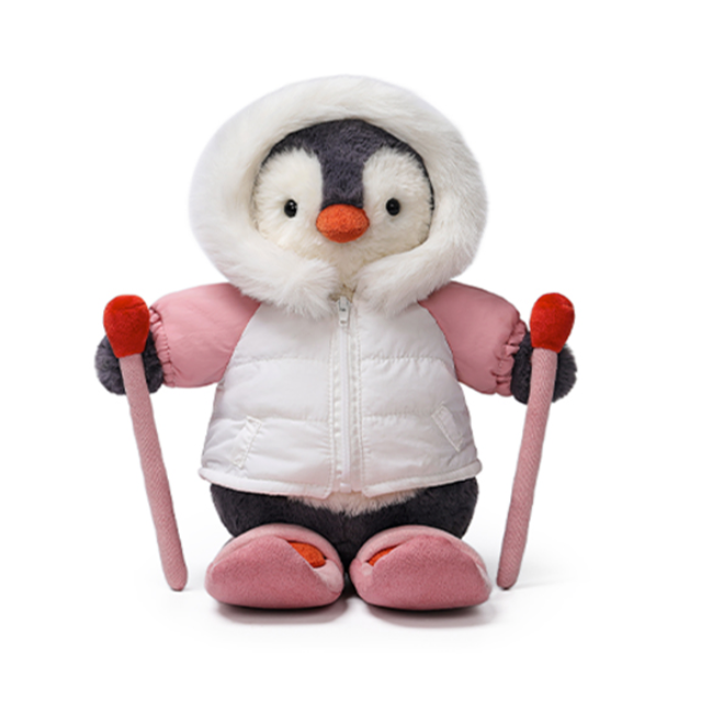 Skier Glacier Penguin 10"