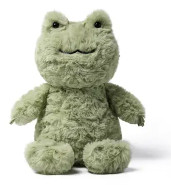 Relaxing Frog Weighted Plush 7"