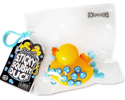 Scrunchems Sticky Squishy Duck