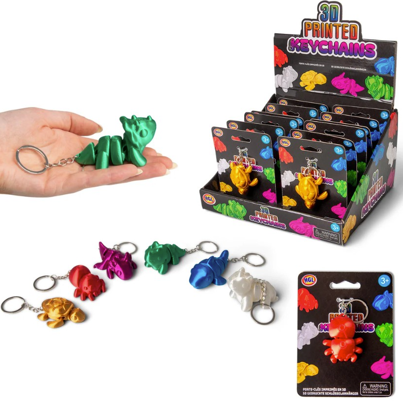3D Printed Keychains