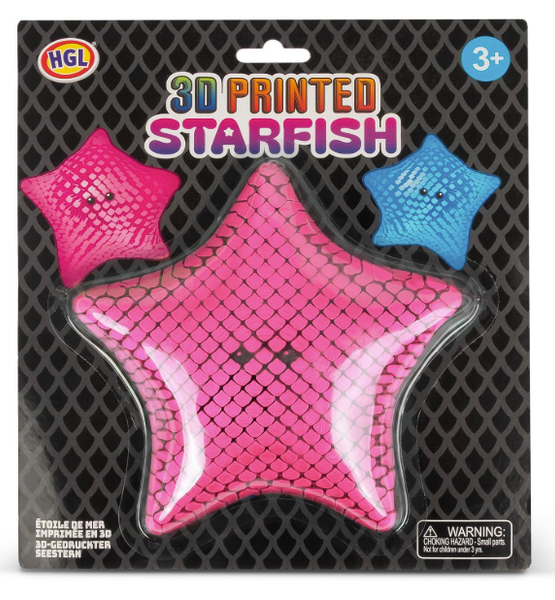 3D Printed Starfish Fidget