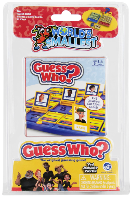 World’s Smallest Guess Who?
