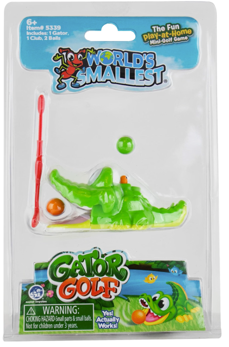 World's Smallest Gator Golf