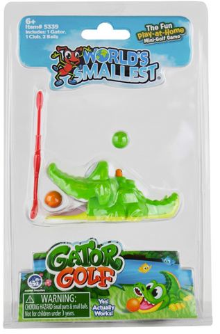 World's Smallest Gator Golf