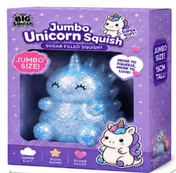 Jumbo Unicorn Squish