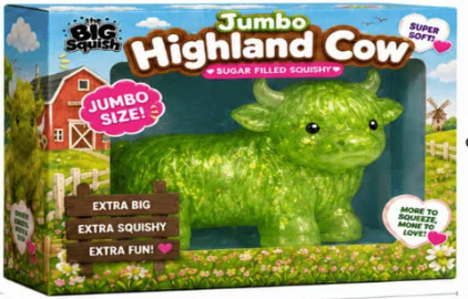 Jumbo Highland Cow Squish